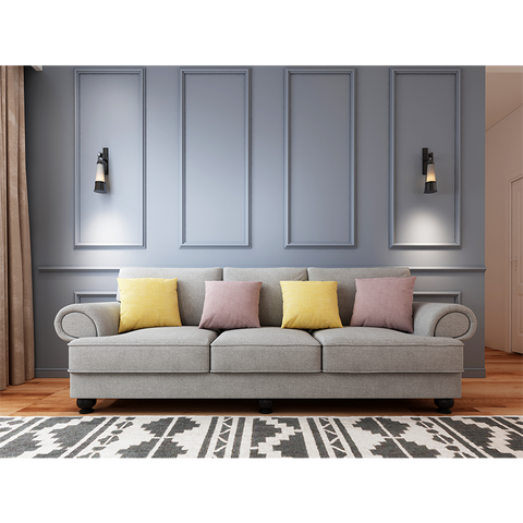 The Cloud Nine 3-Seater Sofa Grey