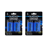 Brillar D Platinum Alkaline Batteries 2pk