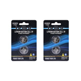 Brillar CR2025 Lithium Button Cell 2pk