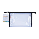 Waterproof PVC Clear Zippered Carry Pouch