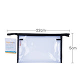 Waterproof PVC Clear Zippered Carry Pouch