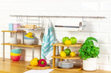 3 Tiers Bamboo Kitchen Rack Storage