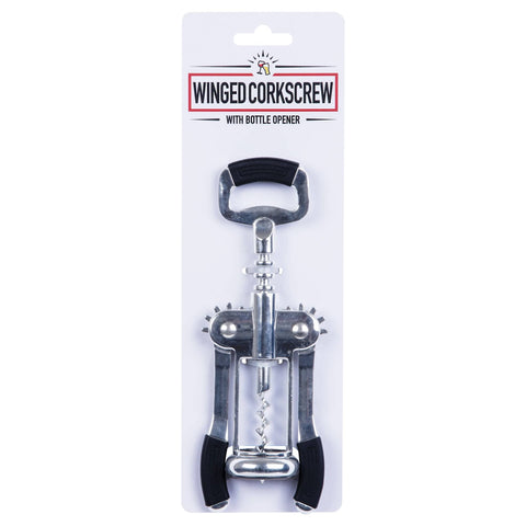 Winged Corkscrew Bottle Opener