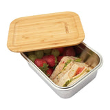 Clevinger Stainless Steel Bamboo Large Lunch Box 1200ml