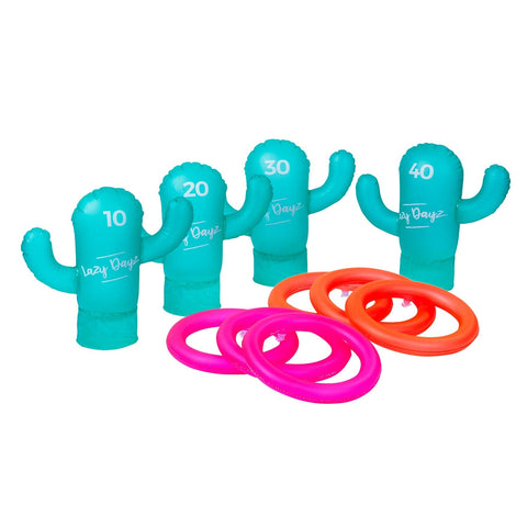 Lazy Dayz Inflatable Cactus Ring Toss