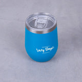 Lazy Dayz Stemless Wine Cup 350ml - Blue