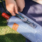 Lazy Dayz Insulated Wine Bottle Tote - Makena