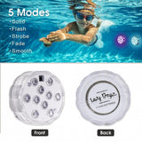 Lazy Dayz 13 Colors LED Remote Pool Light 4 Pack