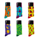 6 Pairs Fashion Novelty Funny  Socks one Size 5-13 Men Socks  Women  Socks #5