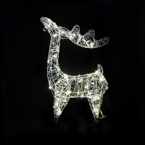 Light Up Wire Reindeer Christmas Lights Christmas Decoration