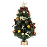 Jingle Jollys Tabletop Christmas Tree 60CM LED Xmas Tree Tree Topper Ornaments