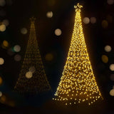 Jingle Jollys Solar Christmas Tree 3.6m 800 LED Net Lights Xmas Trees Decoration