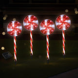 Jingle Jollys 4 PCS Christmas Lights Path Ground Light Garden Decoration 112 LED