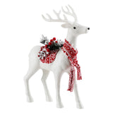 Jingle Jollys Christmas Reindeer 45cm Glitter Deer Ornaments Party Decorations