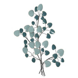 Darrahopens Appliances > Appliances Others Artiss Metal Wall Art Hanging Sculpture Home Decor Leaf Tree of Life Blue