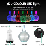 Darrahopens Appliances > Aroma Diffusers & Humidifiers Devanti Ultrasonic Aroma Aromatherapy Diffuser 3D Light Oil Firework Humidifier