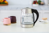 Darrahopens Appliances > Kitchen Appliances 1.7 Litre Glass Kettle with 360 degrees Rotational Base