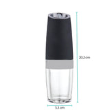 Darrahopens Appliances > Kitchen Appliances Automatic Gravity Electric Salt and Pepper Grinder - Battery Operated Shaker Mill