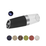 Darrahopens Appliances > Kitchen Appliances Automatic Gravity Electric Salt and Pepper Grinder - Battery Operated Shaker Mill