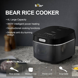 Darrahopens Appliances > Kitchen Appliances BEAR 4 Litre Intelligent Power Heating Rice Cooker DFB-Q40R5