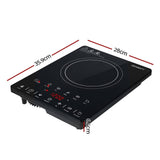 Darrahopens Appliances > Kitchen Appliances Devanti Electric Ceramic Cooktop 30cm