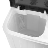 Darrahopens Appliances > Washers & Dryers Portable Twin Tub Washing Machine with Rinse and Self-drain Function