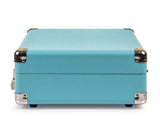 Darrahopens Audio & Video Crosley Cruiser Bluetooth Portable Turntable - Turquoise + Bundled Majority D40 Bluetooth Speakers