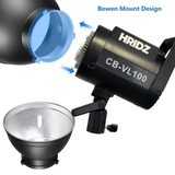 Darrahopens Audio & Video > Photography HRIDZ CB-VL100 100W Battery-Operated Bi-Colour LED Video Light Professional Outd