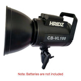 Darrahopens Audio & Video > Photography HRIDZ CB-VL100 100W Battery-Operated Bi-Colour LED Video Light Professional Outd