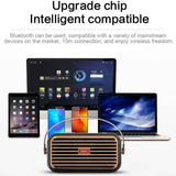 Darrahopens Audio & Video > Speakers Retro Smart Wireless Speaker Portable for Desktop PC With High-Quality Stereo Hifi Sound