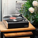 Darrahopens Audio & Video > Speakers Victrola Eastwood Turntable + Bundled Record Storage Crate