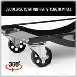 Darrahopens Auto Accessories > Auto Accessories Others 2-Piece Wheel Dolly Car Positioning Jack 450kg Vehicle Mover Transporter Trolley