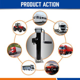 Darrahopens Auto Accessories > Auto Accessories Others 2x Trailer Caravan Canopy Jack Stand 2267kg/ 5000lbs Heavy Duty Weld Bracket