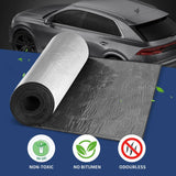 Darrahopens Auto Accessories > Auto Accessories Others Sound Deadener Foam Insulation Heat Noise Proofing Car Mat Roller 4.5 square meters Thicker