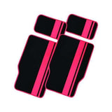 darrahopens Auto Accessories > Auto Accessories Others TITAN 4-Piece Car Mat - PINK