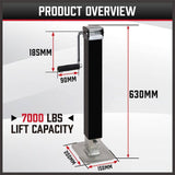 Darrahopens Auto Accessories > Auto Accessories Others TRAILER CANOPY CARAVAN JACK STAND 3175KG 7000LBS HEAVY DUTY STABILIZER LEGS