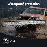 Darrahopens Auto Accessories > Lights Giantz LED Driving Light 28 Inch Flood Spot Light Bar Driving Lamp Offroad Truck