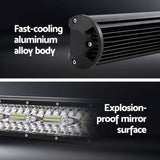 Darrahopens Auto Accessories > Lights Giantz LED Driving Light 28 Inch Flood Spot Light Bar Driving Lamp Offroad Truck