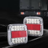 Darrahopens Auto Accessories > Lights Giantz Pair 26 LED Tail Lights Stop Reverse Indicator 12V Ute Trailer Truck