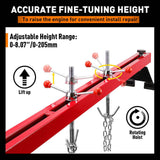 Darrahopens Auto Accessories > Tools 1.5M Engine Support Bar Engine Load Leveler 1100Lb Transmission Dual Hook Garage