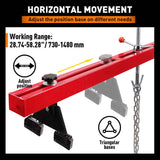 Darrahopens Auto Accessories > Tools 1.5M Engine Support Bar Engine Load Leveler 1100Lb Transmission Dual Hook Garage