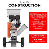 Darrahopens Auto Accessories > Tools 15HP Engine Wood Chipper Garden Mulcher Shredder Mulch Chip Tree Branch