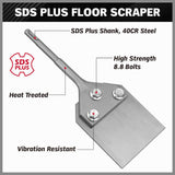 Darrahopens Auto Accessories > Tools 25cm Floor Scraper Tile Glue Removal Chisel Remove Tile Thinset Scaling Chisel