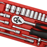 Darrahopens Auto Accessories > Tools 46Pcs Screwdriver Wrench Socket Set Ratchet Screwdriver Bit Torx Car Repair Tool