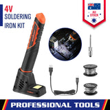 Darrahopens Auto Accessories > Tools HORUSDY 8W 4V Max Cordless Soldering Iron Rechargeable with Lithium-Ion Battery