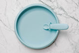 Darrahopens Baby & Kids > Baby & Kids Others Suckie Scoop Plate® - Blue Lemonade