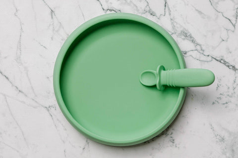 Darrahopens Baby & Kids > Baby & Kids Others Suckie Scoop Plate® - Mint Crisp