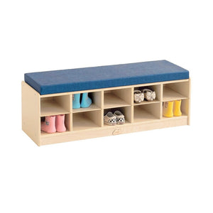 Darrahopens Baby & Kids > Kid's Furniture Jooyes 10 Cubbies Kids Shoes Storage Bench