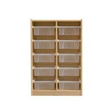 Darrahopens Baby & Kids > Kid's Furniture Jooyes 10 Tray Storage Cabinet