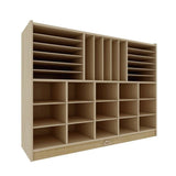 Darrahopens Baby & Kids > Kid's Furniture Jooyes 15 Cubby Cabinet Kids Bookshelf Organiser Storage